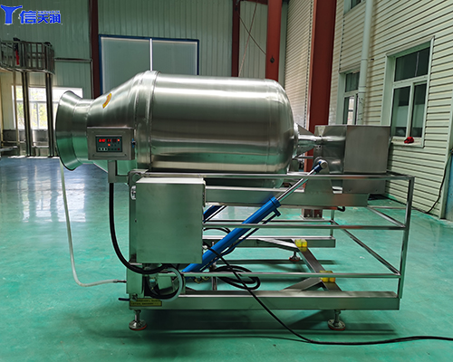 鴨頭鴨脖雞翅燒雞肉類真空滾揉機(jī)(圖5)