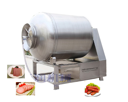 鴨頭鴨脖雞翅燒雞肉類真空滾揉機(jī)(圖1)