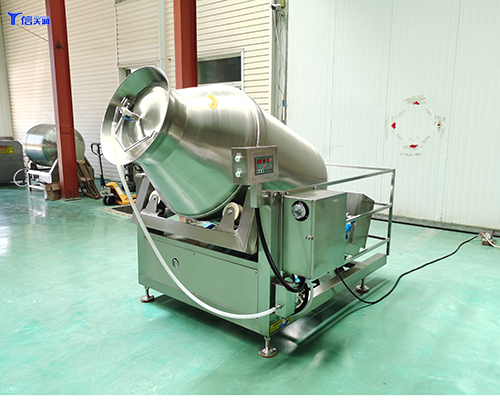 鴨頭鴨脖雞翅燒雞肉類真空滾揉機(jī)(圖3)